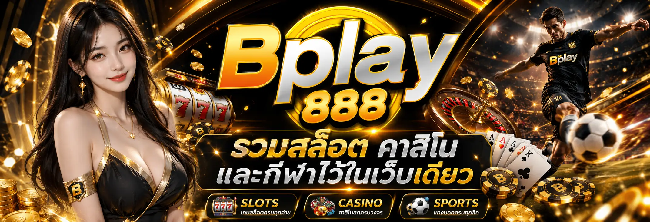 bplay888 รวมสล็อต คาสิโน และกีฬาออนไลน์ไว้ในเว็บเดียว